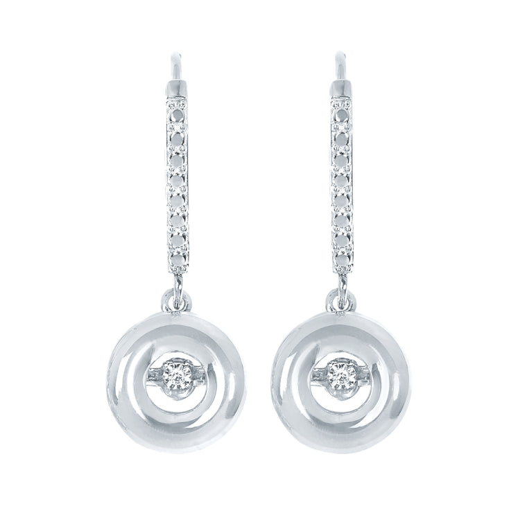 EARRINGS  RD V~ 0.015