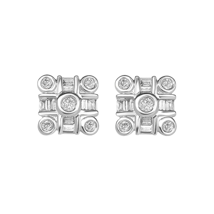 EARRINGS  RD V~ 0.25