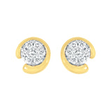 EARRINGS  RD LG A 0.33