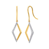 EARRINGS  RD V 0.204