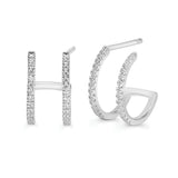 EARRINGS  RD V 0.256
