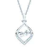 Shimmering Diamonds Pendant