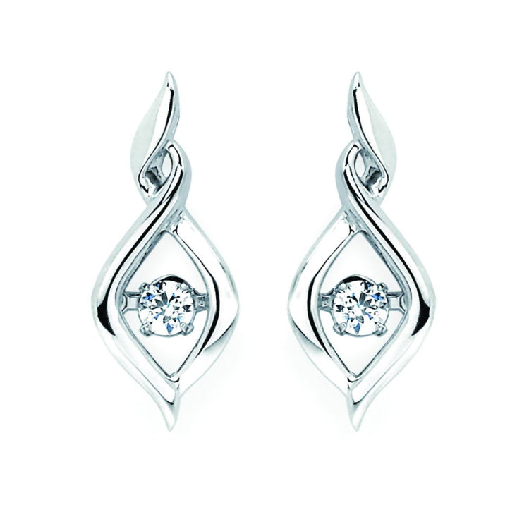 Shimmering Diamonds Earrings