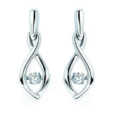 Shimmering Diamonds Earrings