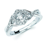 Shimmering Diamonds Ring