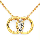 Diamond Marriage Symbol Pendant