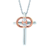 Diamond Marriage Symbol Pendant